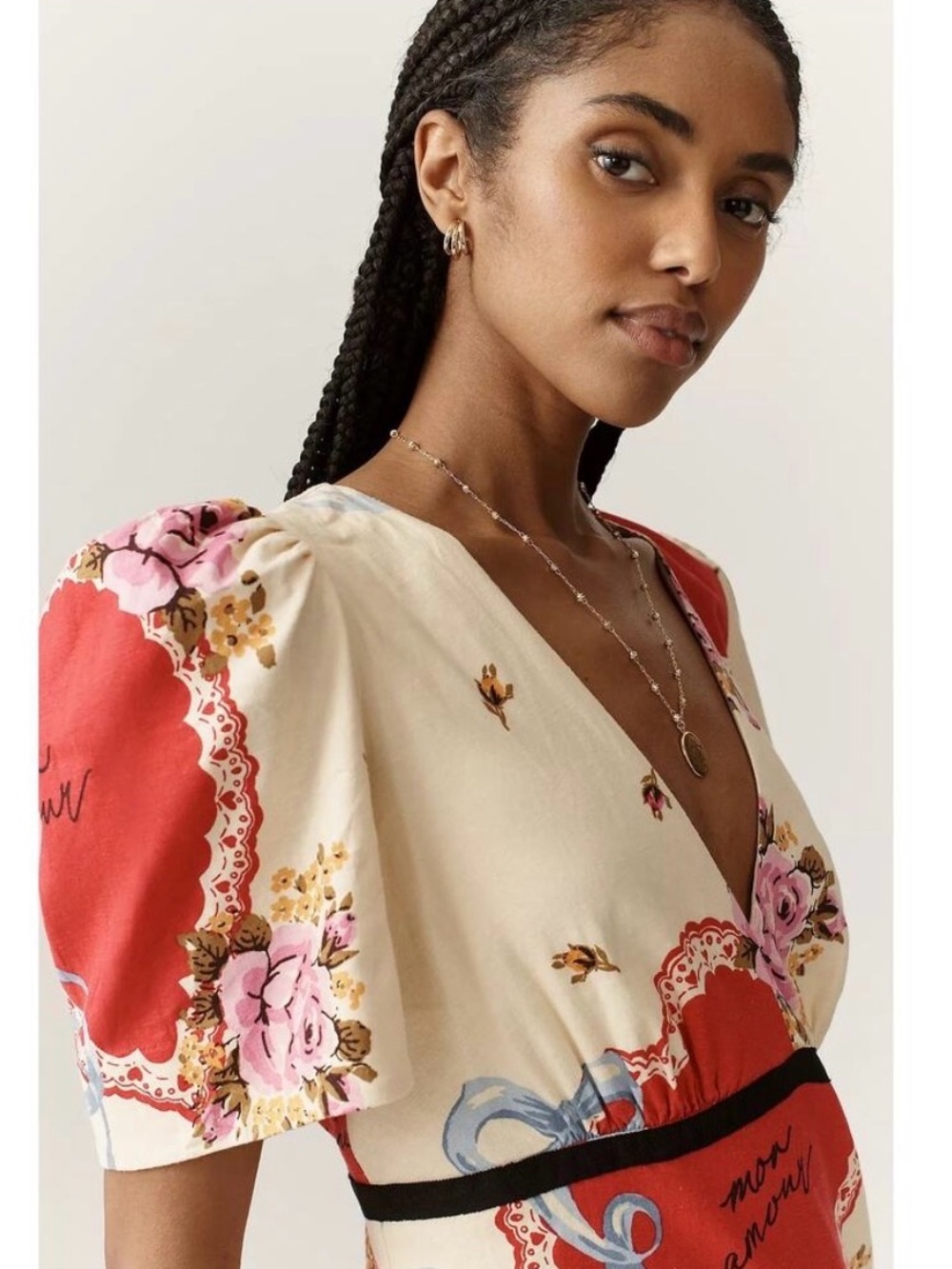 NWT Anthropologie Maeve Lucky Charm Mini Dress Large
